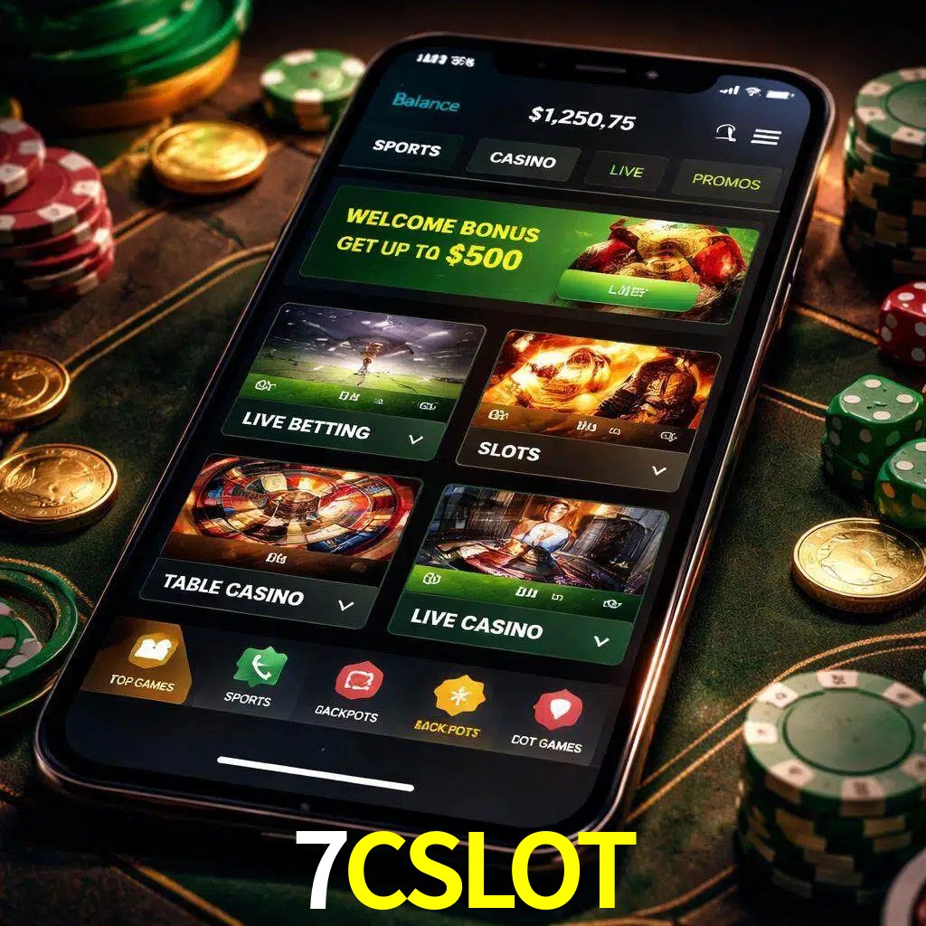 Diseño de juegos móviles 7CSLOT para usuarios en México